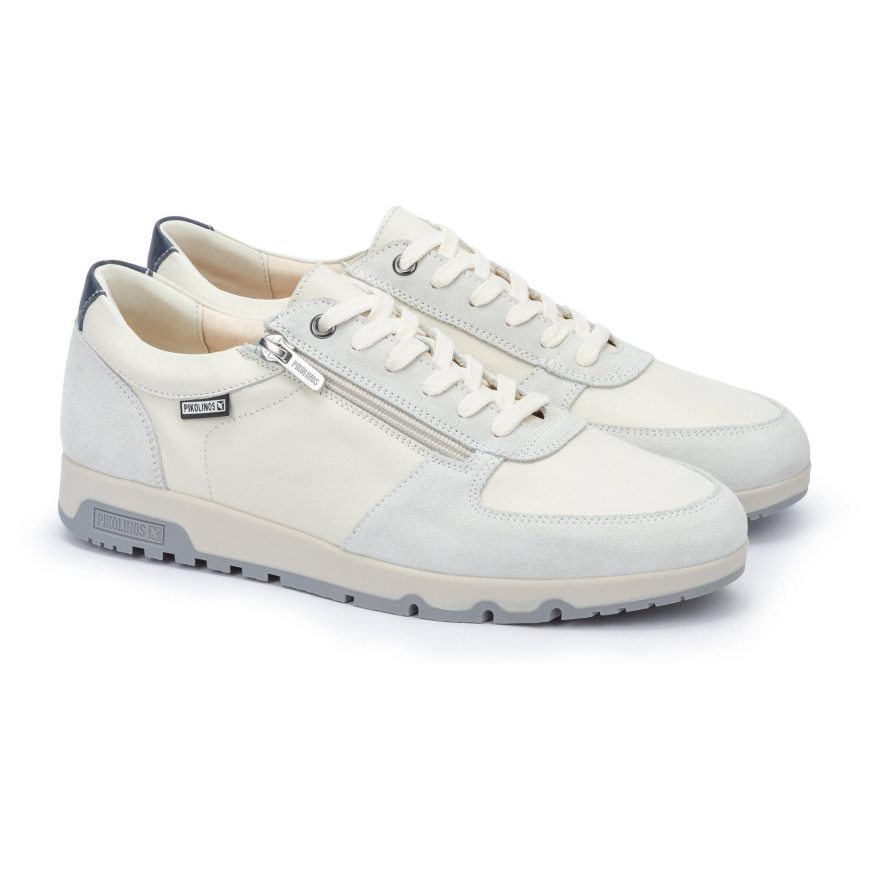 Men's Pikolinos ALARCON Sneakers White | NZ G31QA98